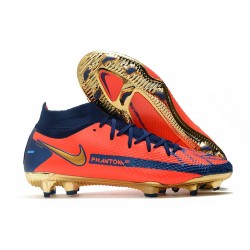 Nike Phantom GT Elite DF FG Orange Blue Gold