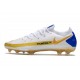 Nike Phantom GT Elite FG Soccer Boot White Gold Blue