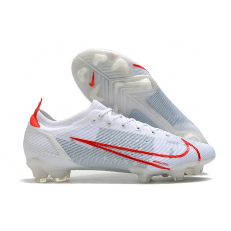 Nike Mercurial Vapor XIV Elite FG Boots White Red