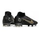 New Nike Mercurial Superfly 8 Elite FG Shadow - Black Metallic Gold Metallic Silver