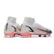 New Nike Mercurial Superfly 8 Elite FG White Black Bright Crimson Pink Blast