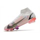 New Nike Mercurial Superfly 8 Elite FG White Black Bright Crimson Pink Blast