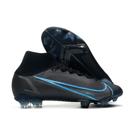Nike 2022 Mercurial Superfly VIII Elite FG Black Iron Grey
