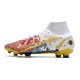 Nike 2022 Mercurial Superfly VIII Elite FG White Red Gold