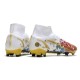 Nike 2022 Mercurial Superfly VIII Elite FG White Red Gold