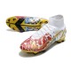 Nike 2022 Mercurial Superfly VIII Elite FG White Red Gold
