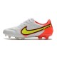 Nike Tiempo Legend 9 Elite FG Soccer Cleats Motivation - White Volt Bright Crimson