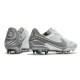 Nike Tiempo Legend 9 Elite FG Soccer Cleats White Grey