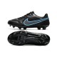 Nike Tiempo Legend 9 Elite FG Soccer Cleats Renew - Black Iron Grey