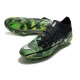 Nike Phantom GT II Elite DF FG Cleats Shockwave - Black Metallic Platinum Green Strike