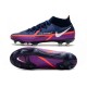 Nike Phantom GT II Elite DF FG Cleats College Navy White Vivid Purple