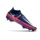 Nike Phantom GT II Elite DF FG Cleats College Navy White Vivid Purple