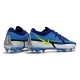 Nike Phantom GT2 Elite FG Boot Recharge - Sapphire Volt Grey Fog Blue Void