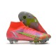 Nike Mercurial Superfly VIII Elite SG Pro Bright Crimson Metallic Silver