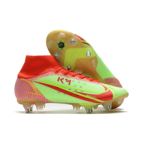Nike Mercurial Superfly VIII Elite SG Pro Green Red