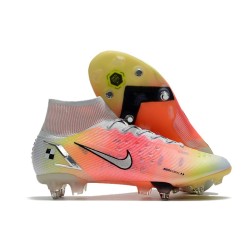 Nike Mercurial Superfly VIII Elite SG Pro Dream Speed 4 - White Metallic Silver Pure Platinum