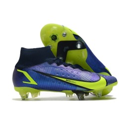 Nike Mercurial Superfly VIII Elite SG Pro Recharge - Sapphire Volt Blue Void