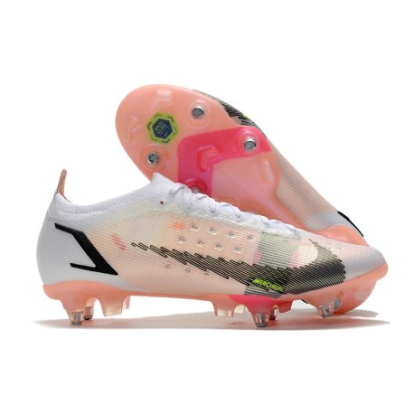 Nike Mercurial Vapor XIV Elite SG-Pro White Black Bright Crimson Pink Blast