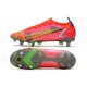Nike Mercurial Vapor XIV Elite SG-Pro Bright Crimson Metallic Silver