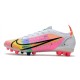 Nike Mercurial Vapor 14 Elite AG PRO Dragonfly - White Metallic Silver Dark Raisin