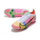 Nike Mercurial Vapor 14 Elite AG PRO Dragonfly - White Metallic Silver Dark Raisin