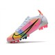 Nike Mercurial Vapor 14 Elite AG PRO Dragonfly - White Metallic Silver Dark Raisin