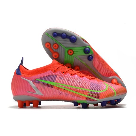 Nike Mercurial Vapor 14 Elite AG PRO Bright Crimson Metallic Silver