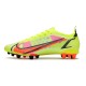 Nike Mercurial Vapor 14 Elite AG PRO Volt Bright Crimson Black