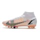 Nike Mercurial Superfly VIII Elite AG PRO White Black Bright Crimson Pink Blast