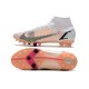 Nike Mercurial Superfly VIII Elite AG PRO White Black Bright Crimson Pink Blast