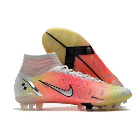 Nike Mercurial Superfly VIII Elite AG PRO Dream Speed 4 - White Bright Mango