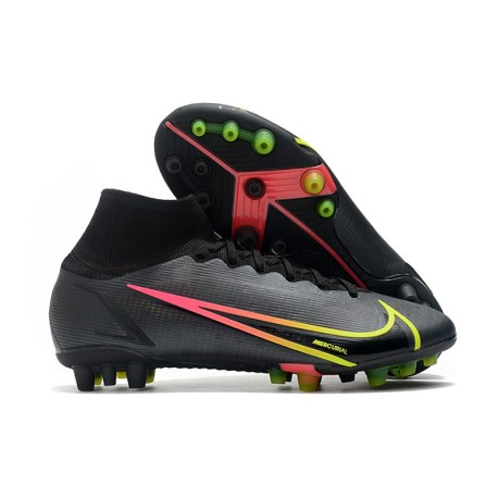 Nike Mercurial Superfly VIII Elite AG PRO Black Cyber Off Noir