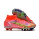 Nike Mercurial Superfly VIII Elite AG PRO Bright Crimson Metallic Silver