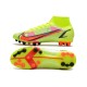 Nike Mercurial Superfly VIII Elite AG PRO Volt Bright Crimson Black