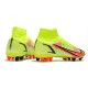 Nike Mercurial Superfly VIII Elite AG PRO Volt Bright Crimson Black