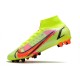 Nike Mercurial Superfly VIII Elite AG PRO Volt Bright Crimson Black