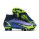 Nike Mercurial Superfly VIII Elite AG PRO Recharge - Sapphire Volt Blue Void