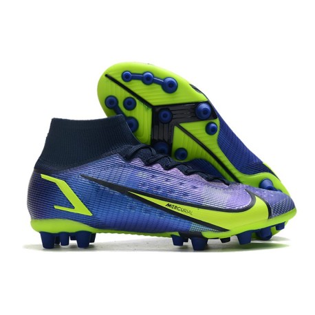 Nike Mercurial Superfly VIII Elite AG PRO Recharge - Sapphire Volt Blue Void