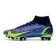 Nike Mercurial Superfly VIII Elite AG PRO Recharge - Sapphire Volt Blue Void