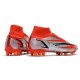 Nike Mercurial Superfly VIII Elite AG PRO Chile Red Black White Total Orange