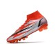 Nike Mercurial Superfly VIII Elite AG PRO Chile Red Black White Total Orange