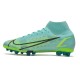 Nike Mercurial Superfly VIII Elite AG PRO Dynamic Turq Lime Glow