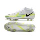 Nike Phantom GT II Elite DF FG Cleats White Black Blue Volt