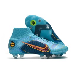 Nike Mercurial Superfly VIII Elite SG Pro Blueprint - Chlorine Blue Laser Orange Marina