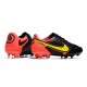 Nike Tiempo Legend 9 Elite FG Soccer Cleats Black Yellow Red