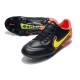 Nike Tiempo Legend 9 Elite FG Soccer Cleats Black Yellow Red