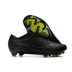 Nike Air Zoom Mercurial Vapor 15 Elite FG Black Dk Smoke Grey Summit White Volt