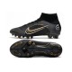 Nike Mercurial Superfly VIII Elite AG PRO Shadow - Black Metallic Gold Metallic Silver
