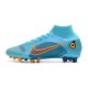 Nike Mercurial Superfly VIII Elite AG PRO Blueprint - Chlorine Blue Laser Orange Marina