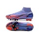 Nike Mercurial Superfly VIII Elite AG PRO Mbappe Light Thistle Metallic Silver